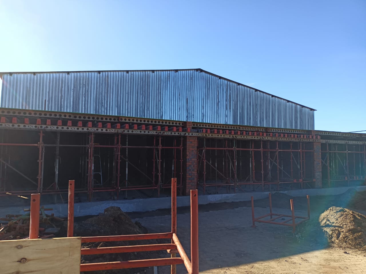 Chemical store formwork