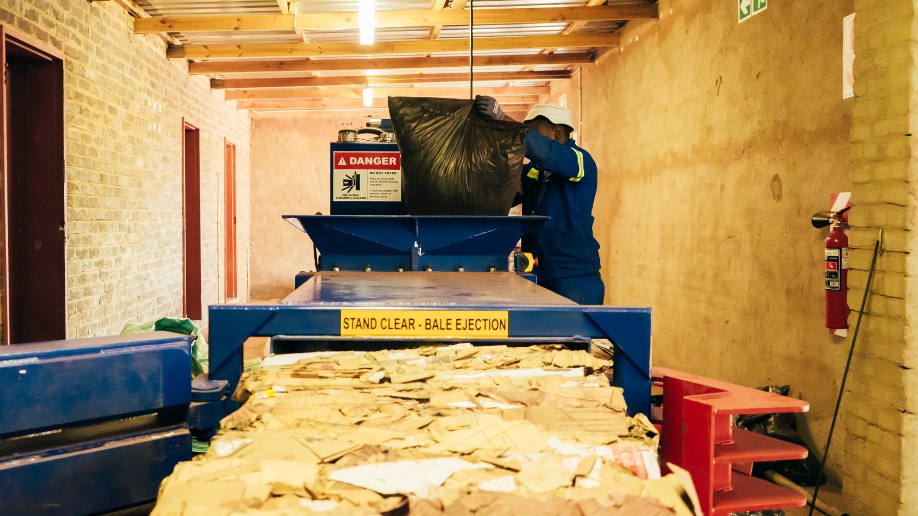 Cardboard recycling process