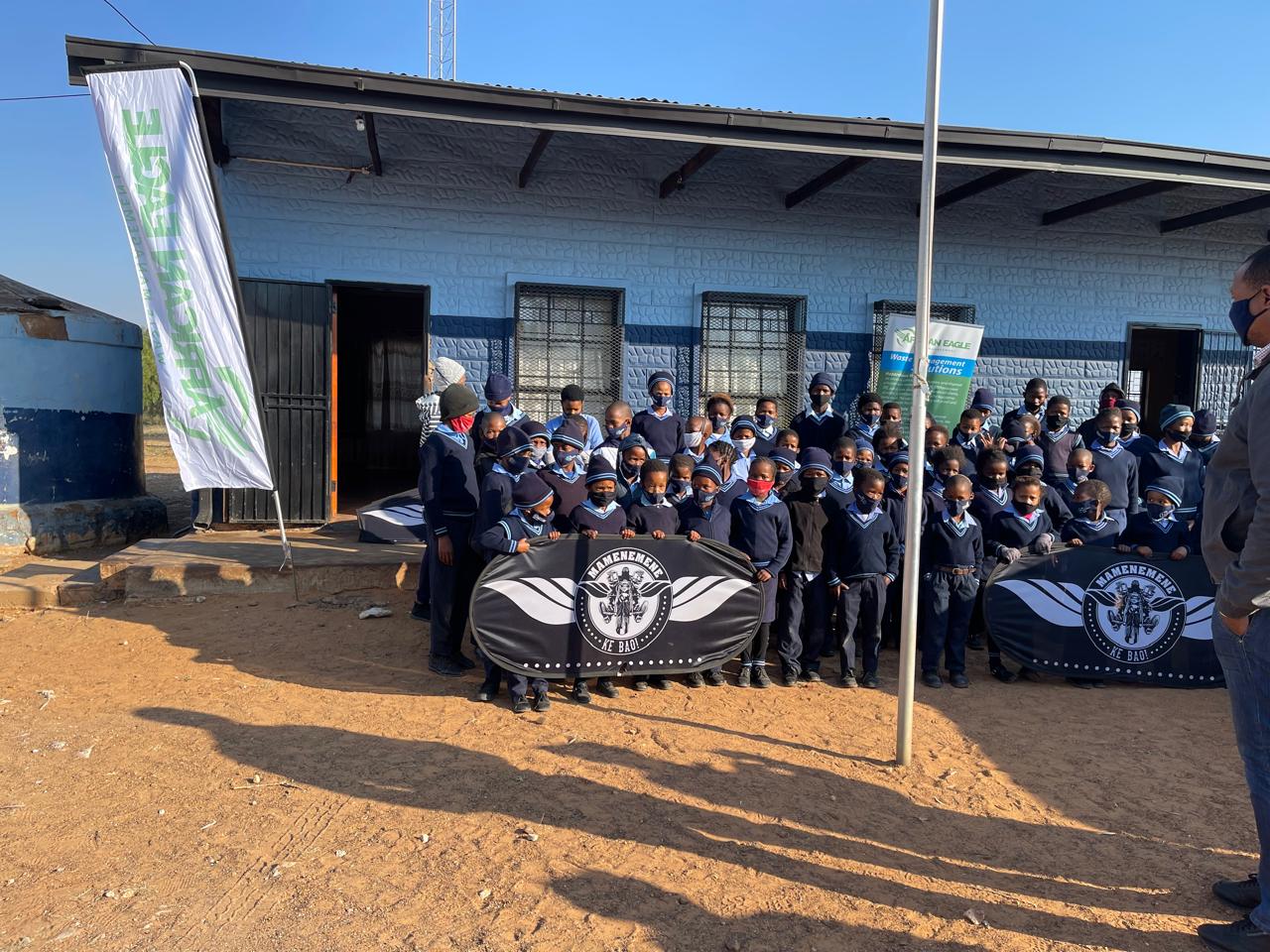Participants at the Memenemene KeBoa Motorcycle Club annual charity run