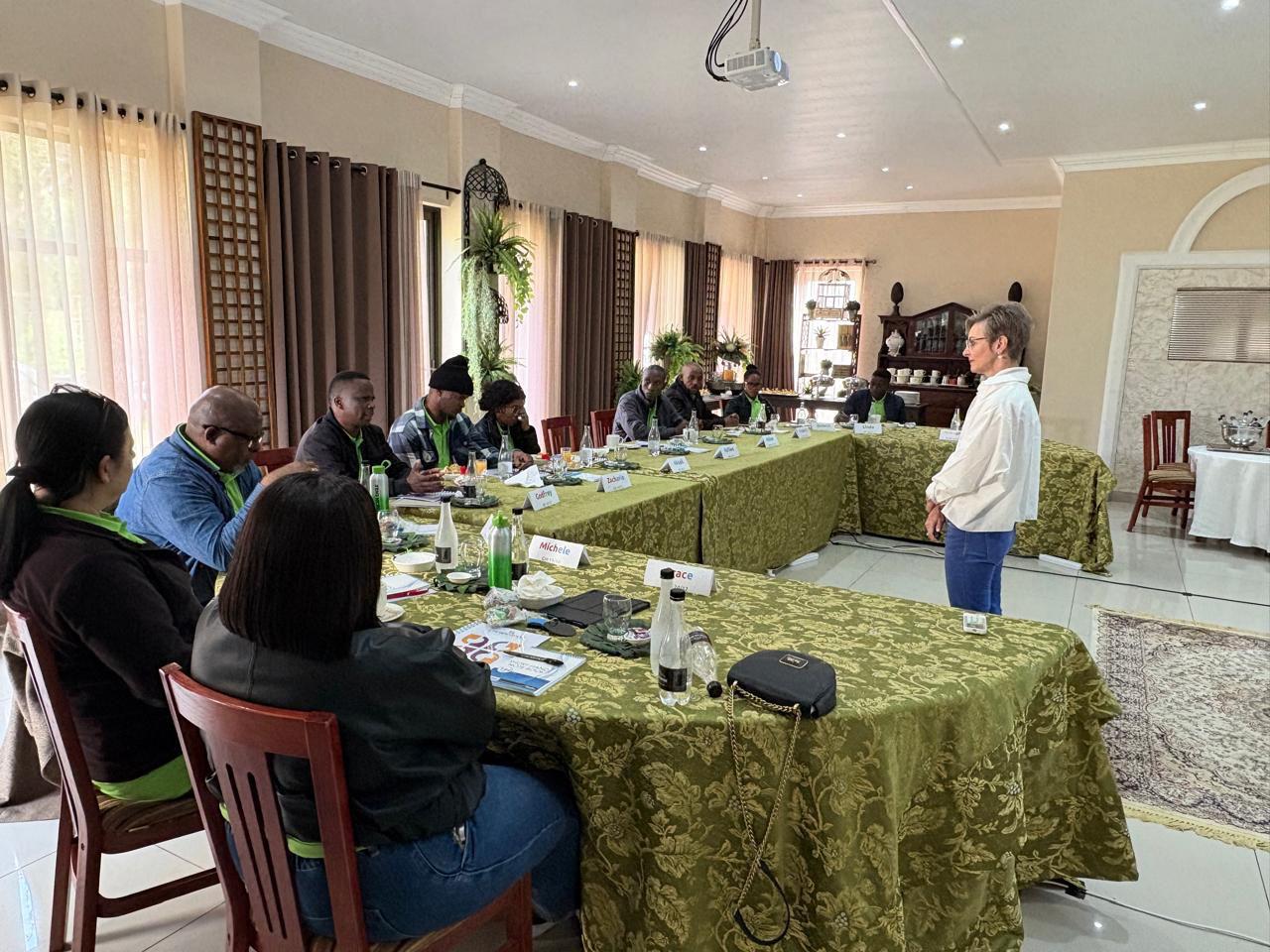 African Eagle employees attending a professional development session